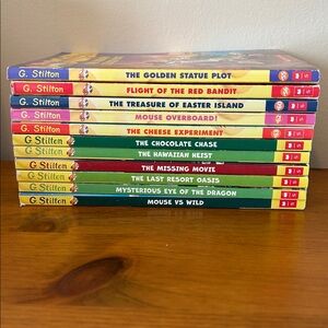 Geronimo Stilton Paperback Book Bundle #4